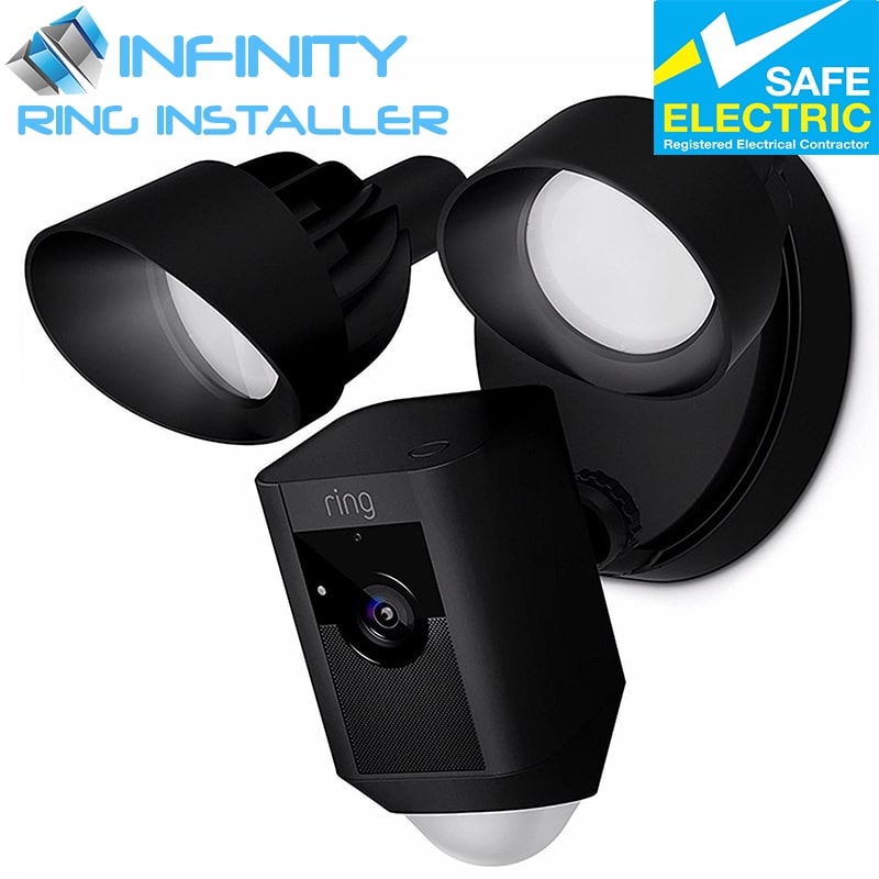 RING FLOODLIGHT CAMERA PLUS OUTDOOR FROM - Image 3