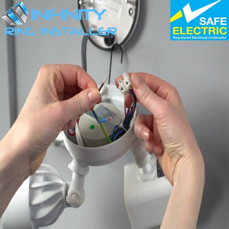 SMART FLOODLIGHT CAMERA OUTDOOR INSTALLATION FROM - Image 2